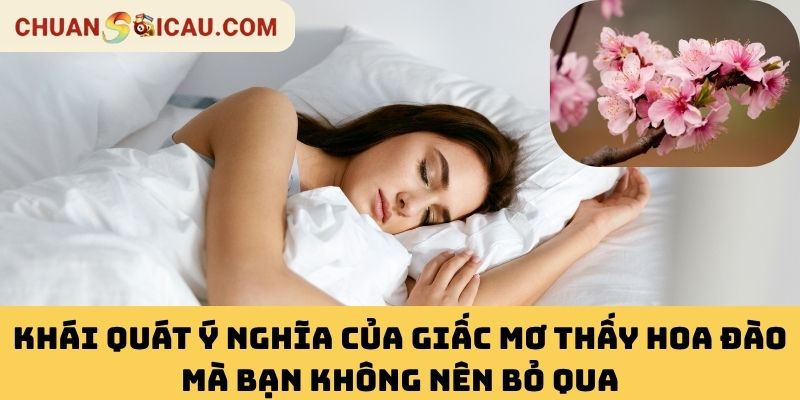 Khái Quát Ý Nghĩa Của Giấc Mơ Thấy Hoa Đào Mà Bạn Không Nên Bỏ Qua