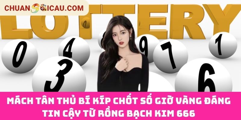 Mách Tân Thủ Bí Kíp Chốt Số Giờ Vàng Đáng Tin Cậy Từ Rồng Bạch Kim 666