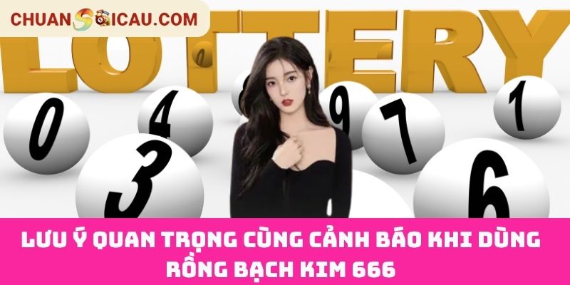 Lưu Ý Quan Trọng Cùng Cảnh Báo Khi Dùng Rồng Bạch Kim 666