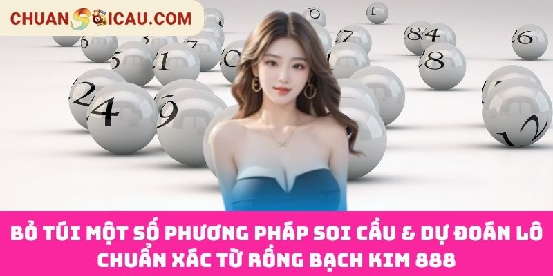 Bỏ túi một số phương pháp soi cầu & dự đoán lô chuẩn xác từ Rồng Bạch Kim 888