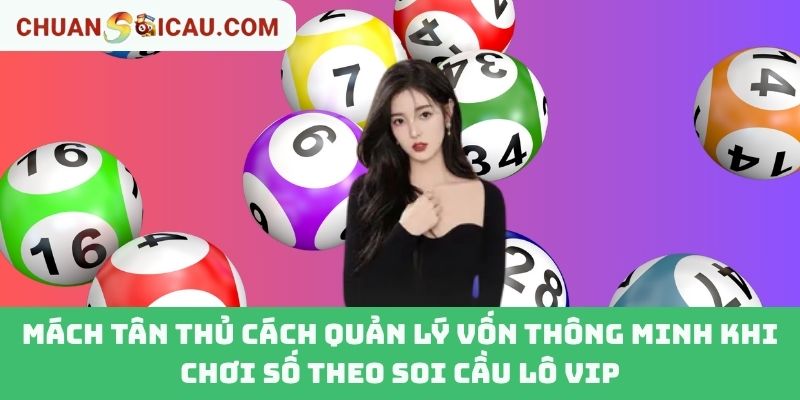 Mách Tân Thủ Cách Quản Lý Vốn Thông Minh Khi Chơi Số Theo Soi Cầu Lô VIP